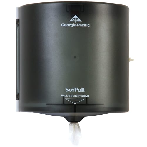 SofPull® Centerpull High Capacity Paper Towel Dispenser, Translucent Smoke